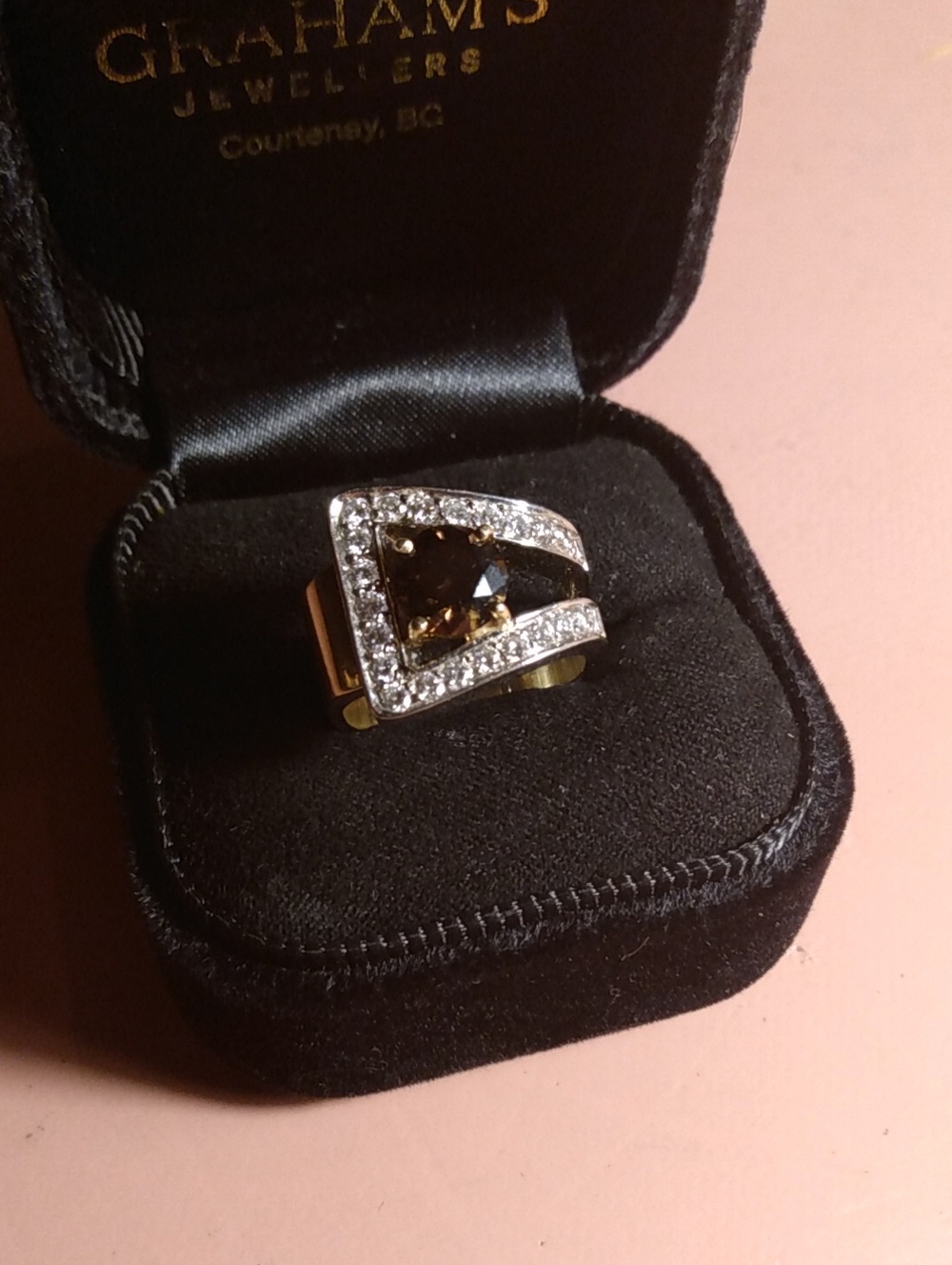 Exquisite 1.86cts Gold And Diamond Ring